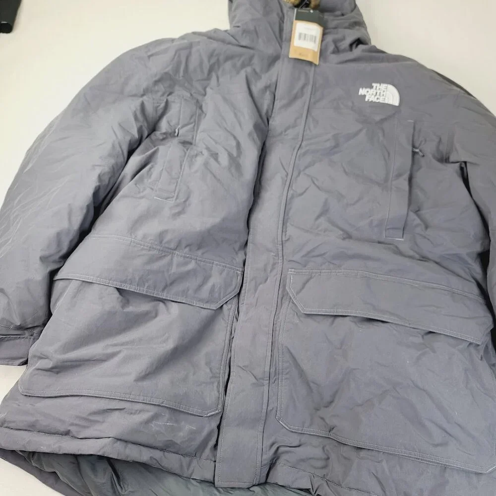 The North Face Men's Vanadis Gray Mc Murdo Smoked Pearl Snow‎ Parka Jacket Sz 5X